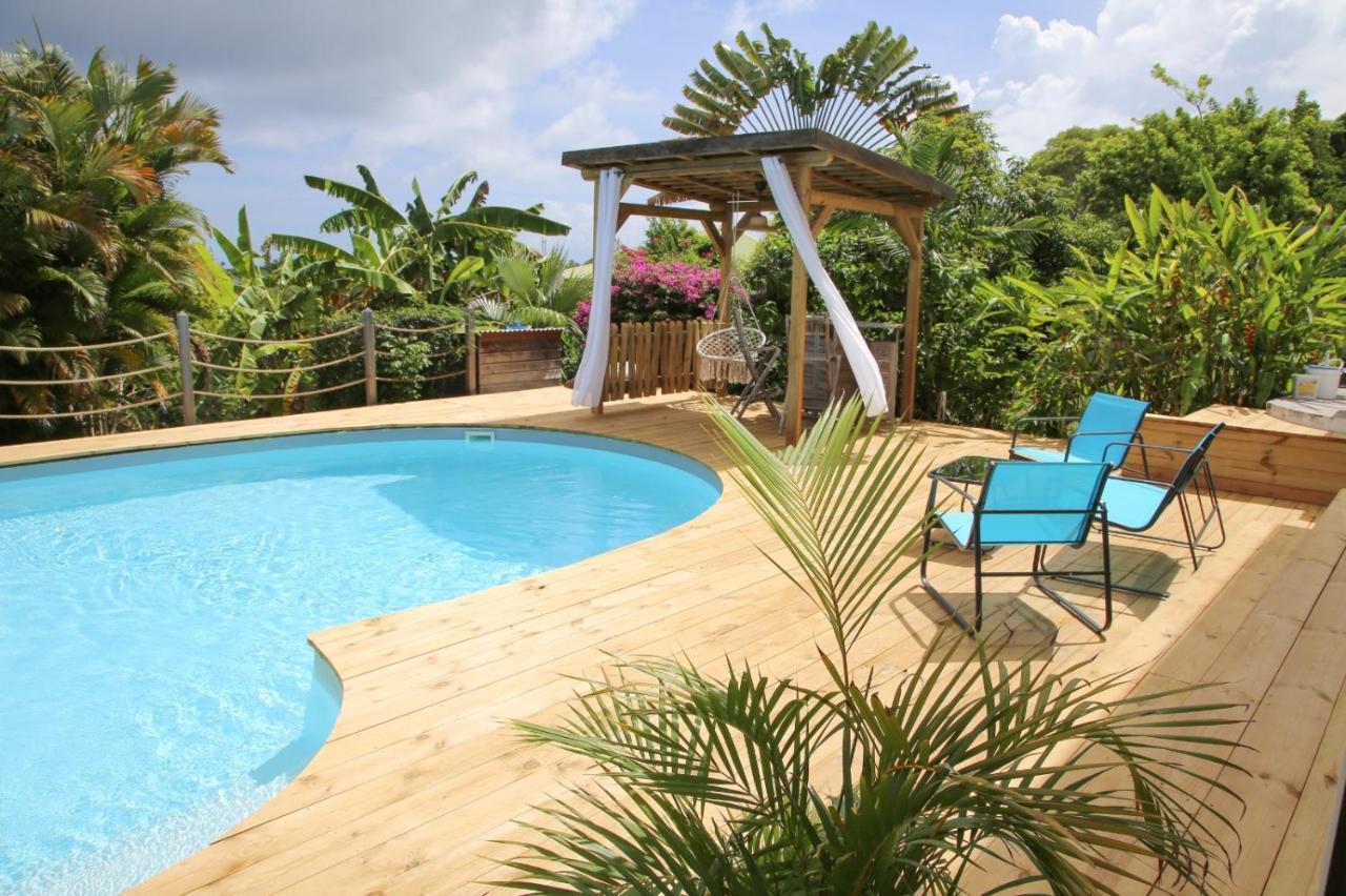 L Orchidee Bleue, Bas De Villa, Vue Mer, Piscine Privee Sainte-Anne  Extérieur photo