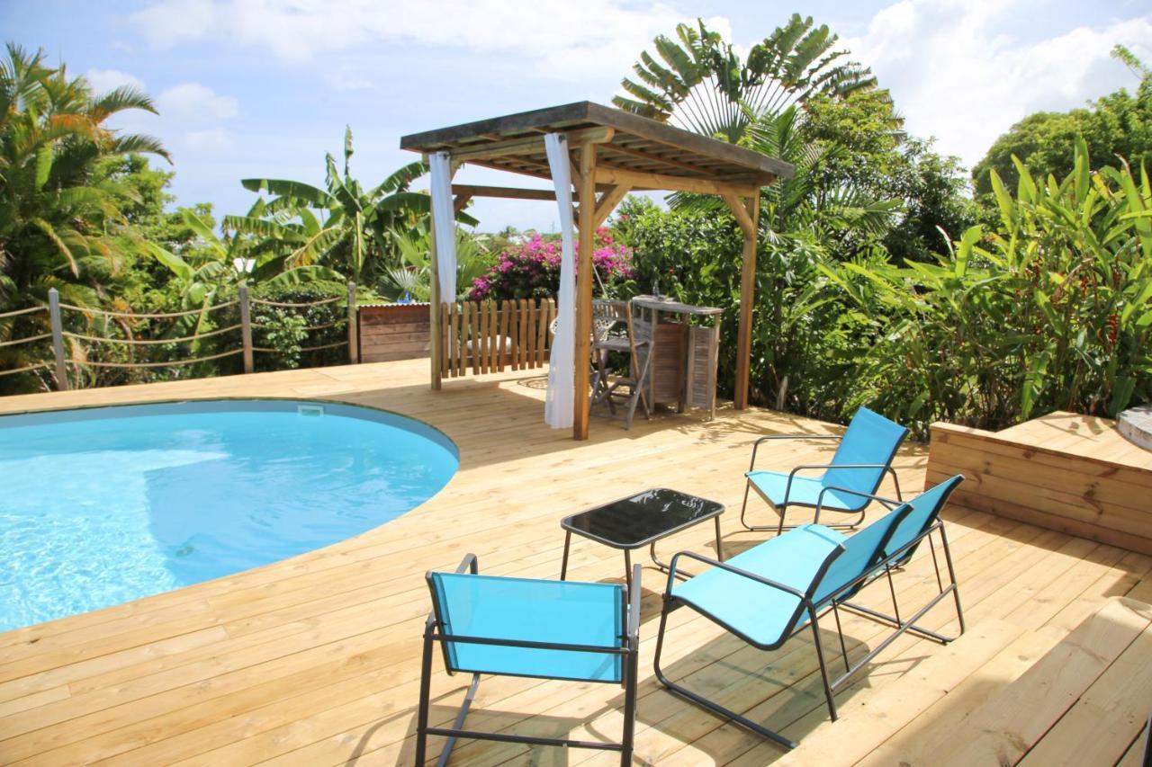 L Orchidee Bleue, Bas De Villa, Vue Mer, Piscine Privee Sainte-Anne  Extérieur photo