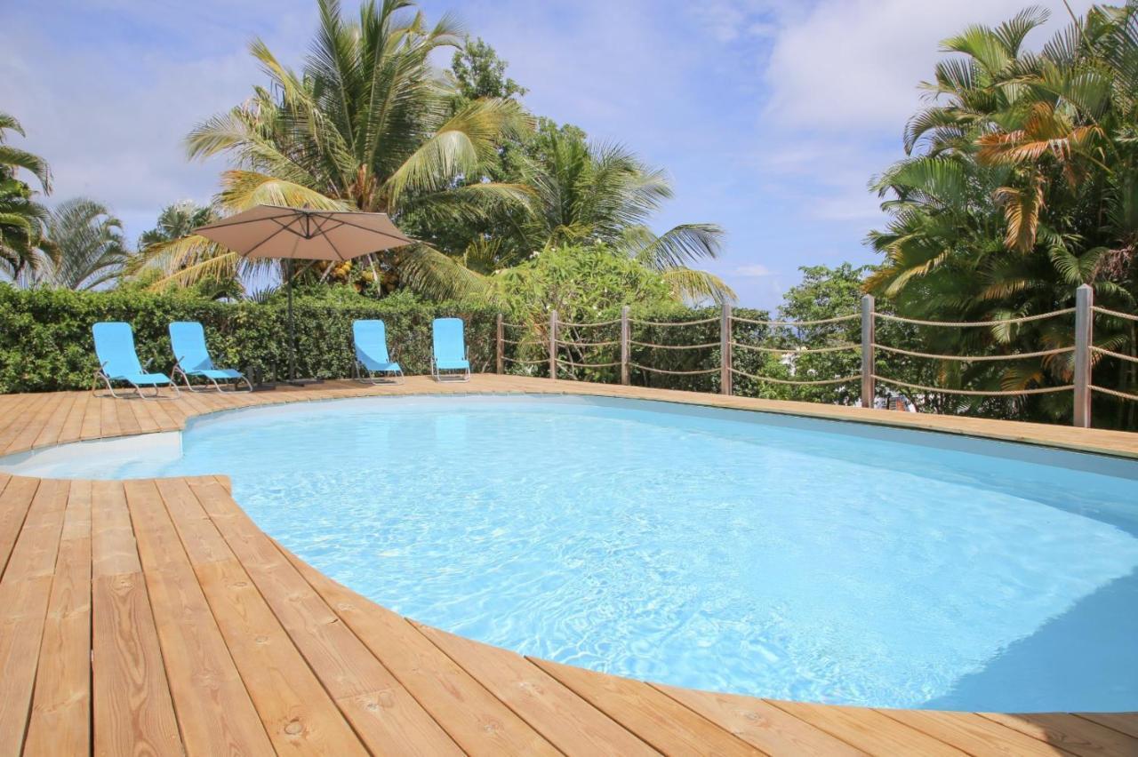 L Orchidee Bleue, Bas De Villa, Vue Mer, Piscine Privee Sainte-Anne  Extérieur photo