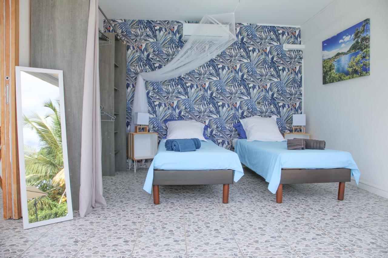 L Orchidee Bleue, Bas De Villa, Vue Mer, Piscine Privee Sainte-Anne  Extérieur photo