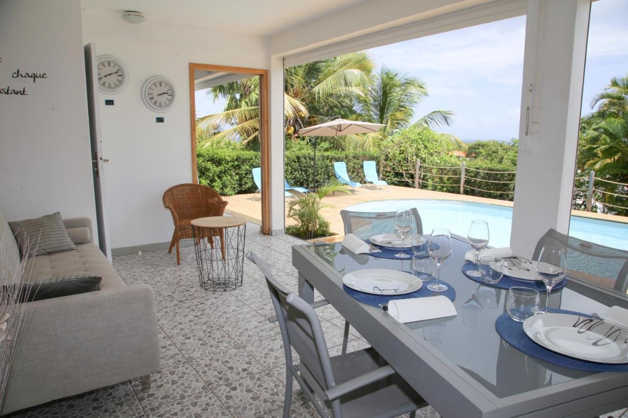 L Orchidee Bleue, Bas De Villa, Vue Mer, Piscine Privee Sainte-Anne  Extérieur photo