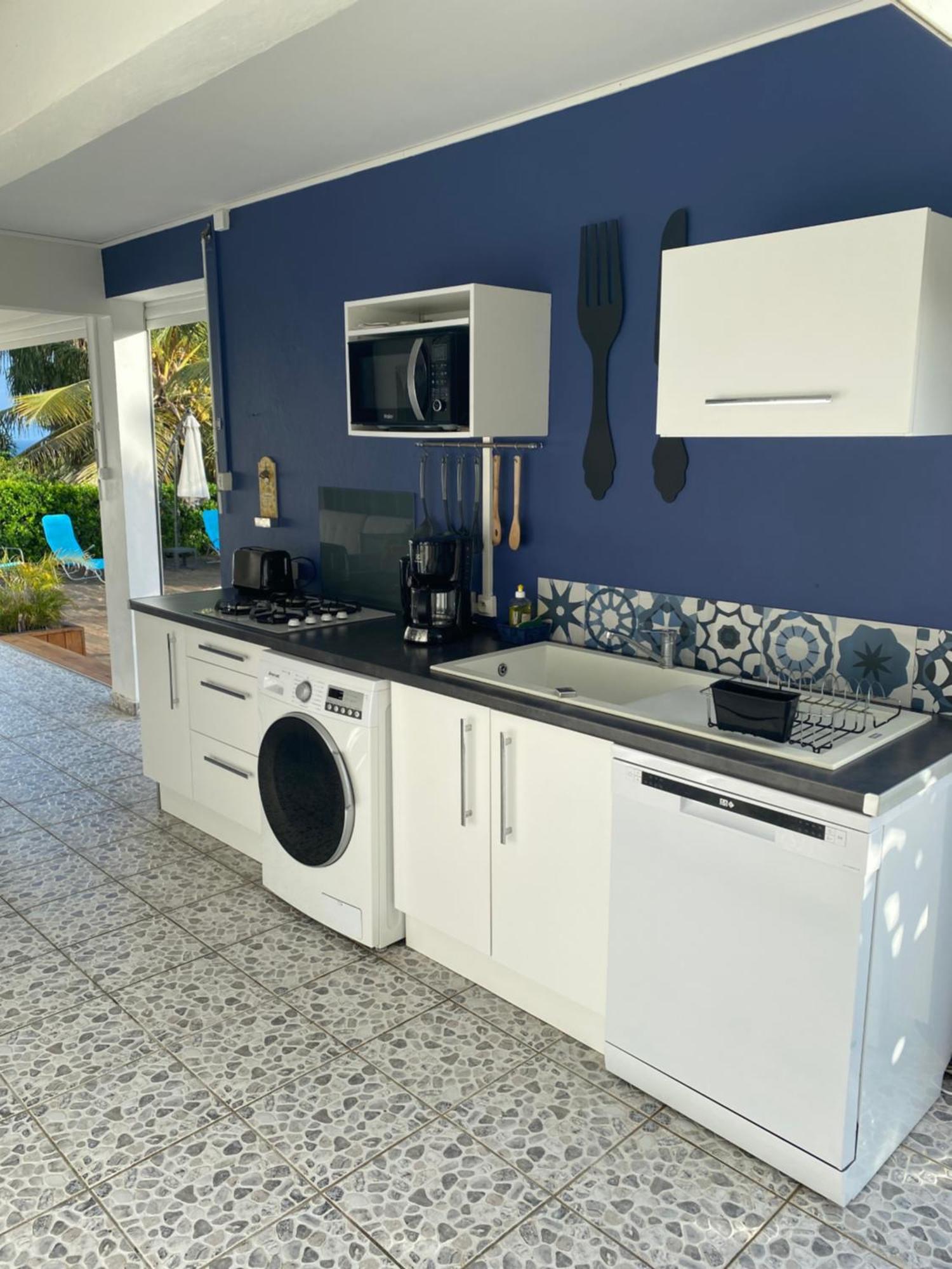 L Orchidee Bleue, Bas De Villa, Vue Mer, Piscine Privee Sainte-Anne  Extérieur photo
